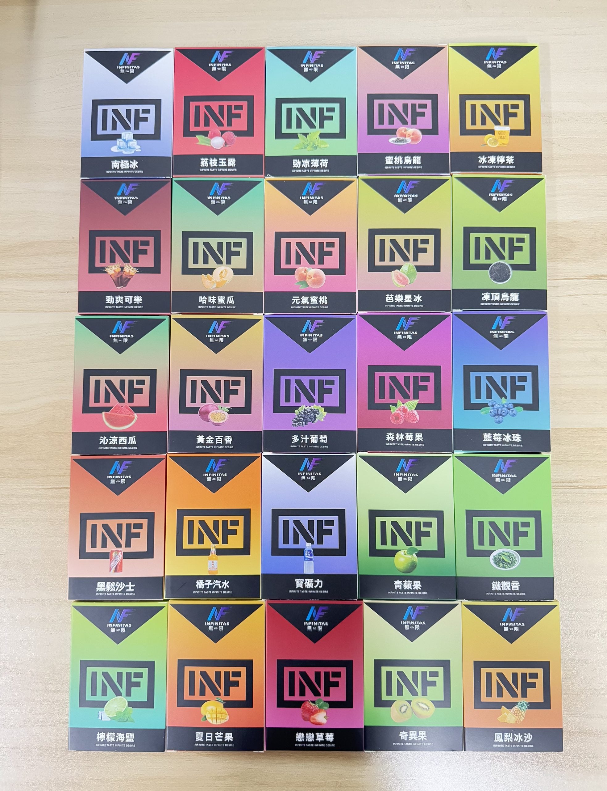 INF 無限煙彈｜通用一代電子煙彈・多口味替換煙彈-台灣現貨